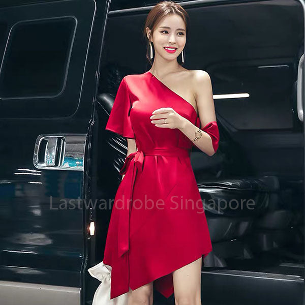 Korean Tiara Sleek cut Dress